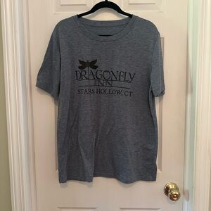 Heather Blue Dragonfly Inn T-Shirt